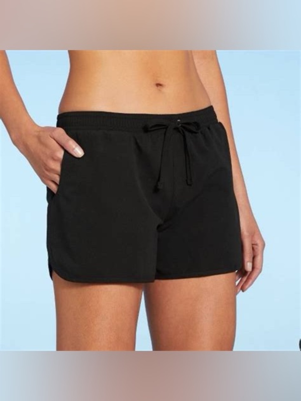 🌼Kona Sol Black Swim Shorts - Size L